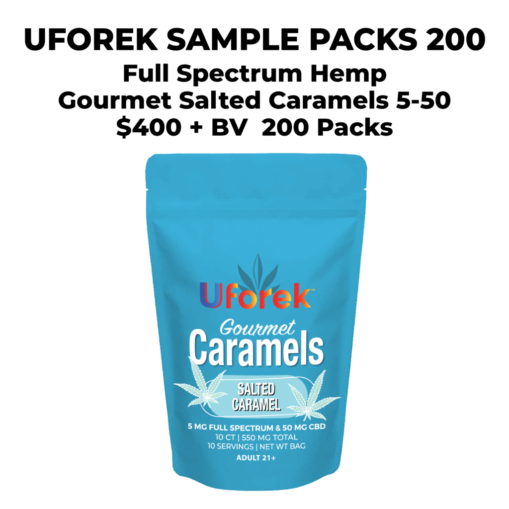 Sample Packs 200 Caramels 550 Uforek