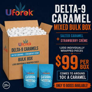 Gourmet 5-50 Full Spectrum Hemp Caramels - BULK